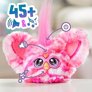 ファービー 英語版 ピンクとホワイト Furby Babies/ファービーベイビーズ・Tiger Electronics